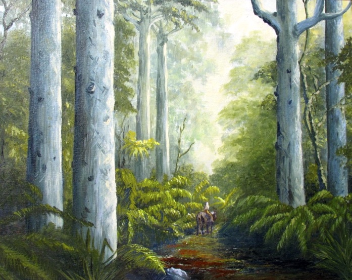 Kauri forest, helensblairsart
