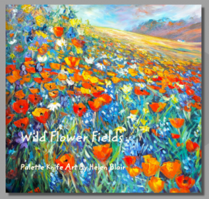 Wild Flower Book, helenblairsart