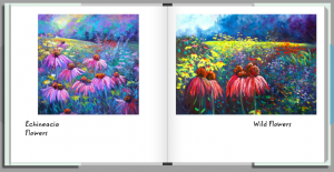 Wildflowers Book by HelenBlairsart