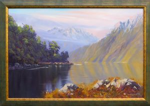 Glenorchy Mountains, by Helen Blair
