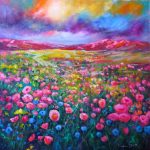 Mountain Prairie Wild Flowers by Helen Blair